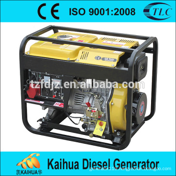 Single cylinder 5kva home power generator with price and good quality